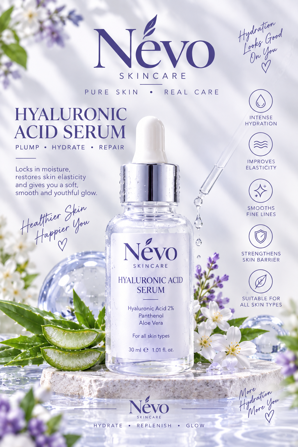 NÉVO Hyaluronic Acid Serum 💧