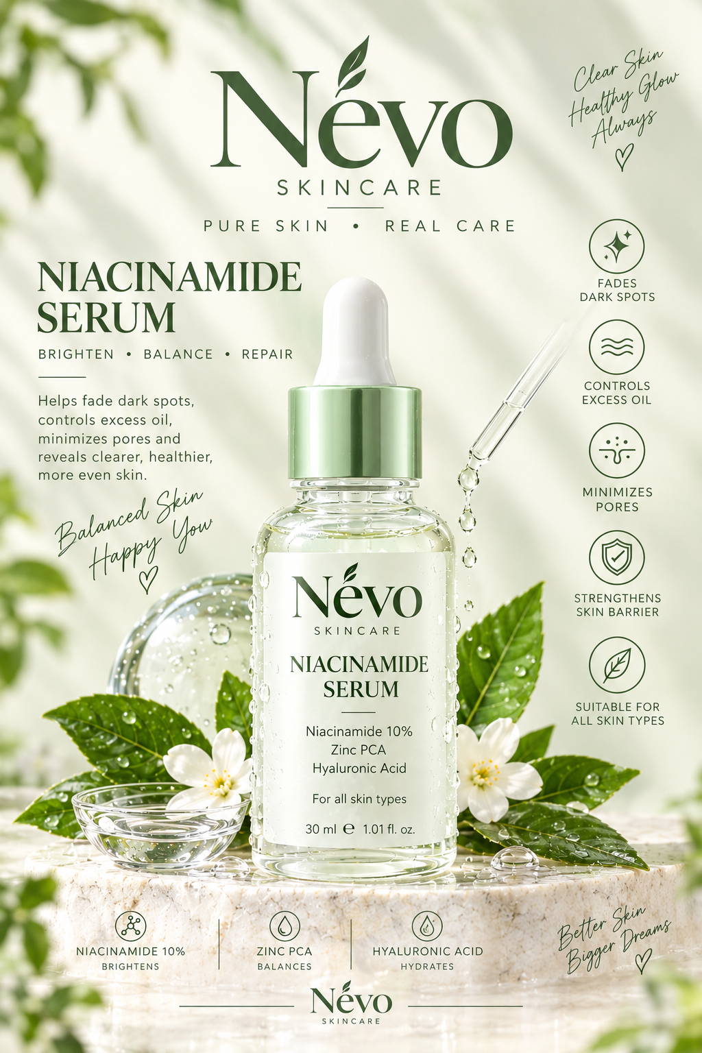 NÉVO Niacinamide Serum 🌿